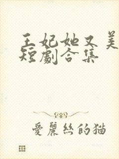 王妃她又美又飒短剧合集