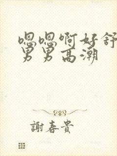 嗯嗯啊好舒服啊男男高潮