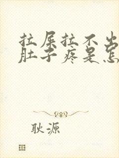 拉屎拉不出来小肚子疼是怎么回事封面