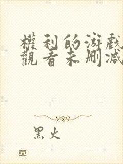 权利的游戏在线观看未删减版