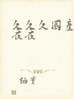 久久久国产精品夜夜