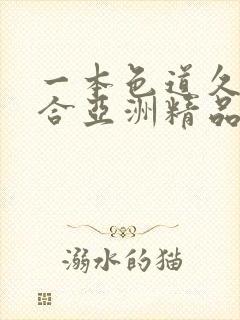 一本色道久久综合亚洲精品av