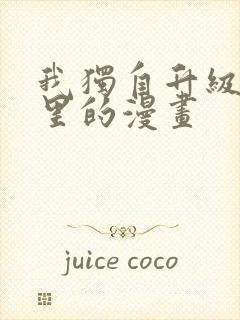 我独自升级是哪里的漫画