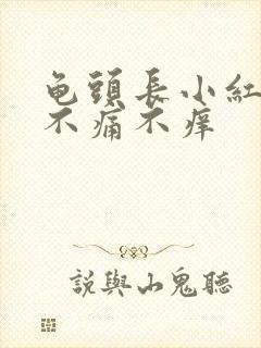 龟头长小红肉粒不痛不痒封面