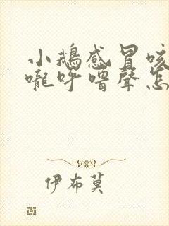 小鹅感冒咳嗽喉咙呼噜声怎么治疗