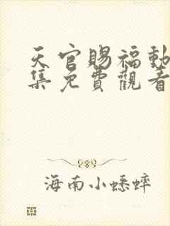 天官赐福动漫全集免费观看第一季