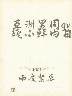 亚洲男同gv在线小鲜肉日韩