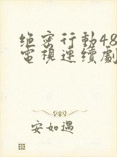 绝密行动48集电视连续剧封面