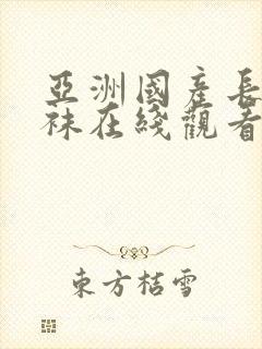 亚洲国产长腿丝袜在线观看