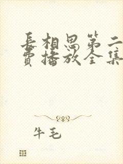 长相思第二季免费播放全集在线观看