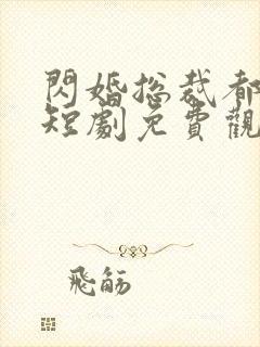 闪婚总裁都很穷短剧免费观看全集