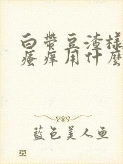 白带豆渣样内阴瘙痒用什么药