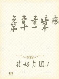 免费看暗恋她的第十一年