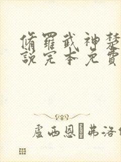 修罗武神楚枫小说完本免费阅读