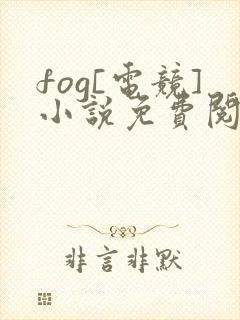 fog[电竞]小说免费阅读的