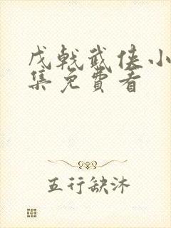 戊戟武侠小说全集免费看