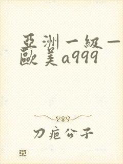 亚洲一级—内射欧美a999