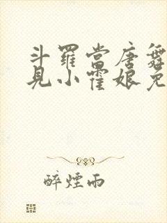 斗罗当唐舞麟遇见小霍娘免费阅读