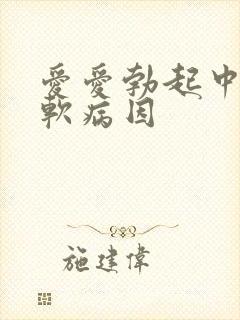 爱爱勃起中途变软病因