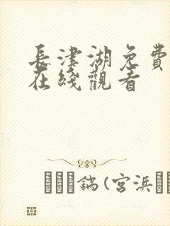 长津湖免费高清在线观看封面