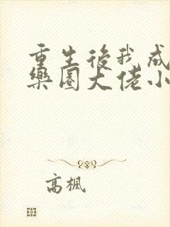 重生后我成了娱乐圈大佬小说