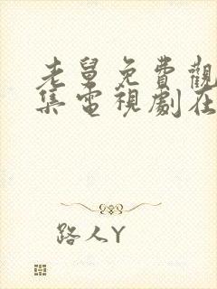 老舅免费观看全集电视剧在线观看