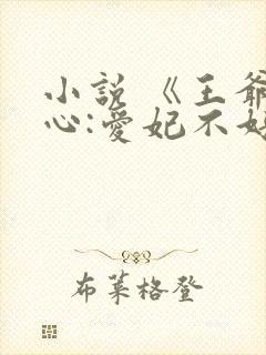 小说 《王爷当心:爱妃不好惹》封面