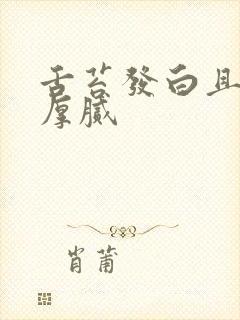 舌苔发白且发黄厚腻