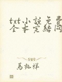 txt小说免费全本完结网站最新封面