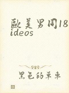 欧美男同18videos