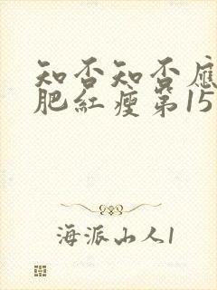 知否知否应是绿肥红瘦第15集