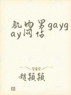 肌肉男gaygay网站