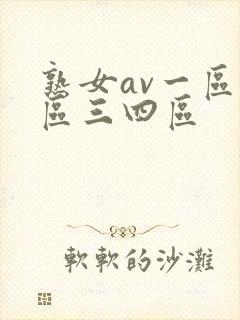 熟女av一区二区三四区
