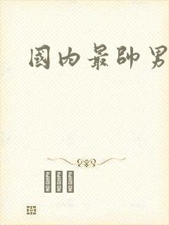 国内最帅男明星