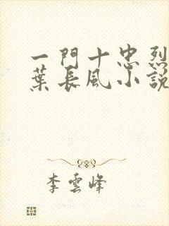 一门十忠烈叶凡叶长风小说名字
