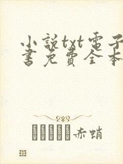小说txt电子书免费全本完结
