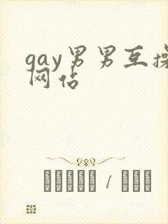 gay男男互操网站