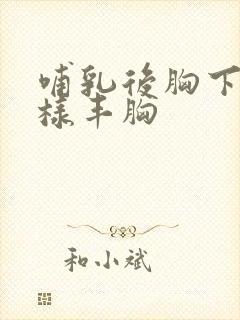 哺乳后胸下垂怎样丰胸