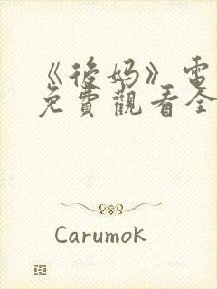 《后妈》电视剧免费观看全集高清