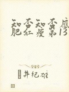 知否知否应是绿肥红瘦第13集