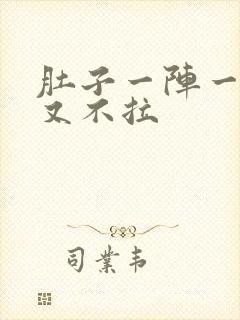 肚子一阵一阵痛又不拉封面