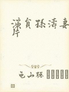 演员孙涛妻子照片