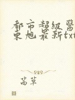 都市超级医圣葛东旭最新txt