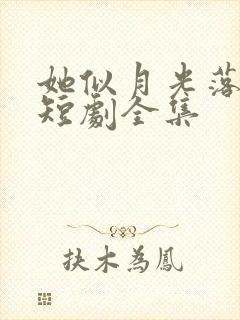 她似月光落我心短剧全集