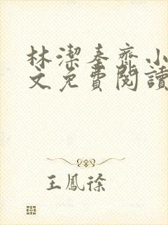 林洁秦齐小说全文免费阅读最新章节