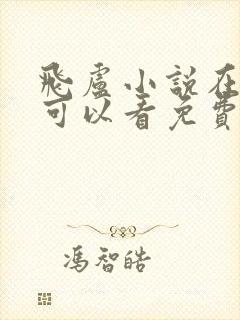 飞卢小说在哪里可以看免费的封面