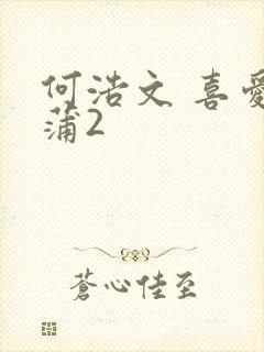 何浩文 喜爱夜蒲2