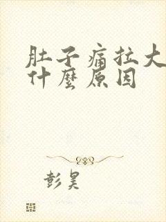 肚子痛拉大便是什么原因