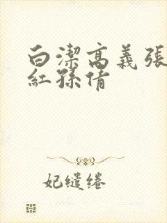 白洁高义张敏美红孙倩封面