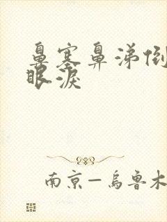 鼻塞鼻涕倒流流眼泪封面